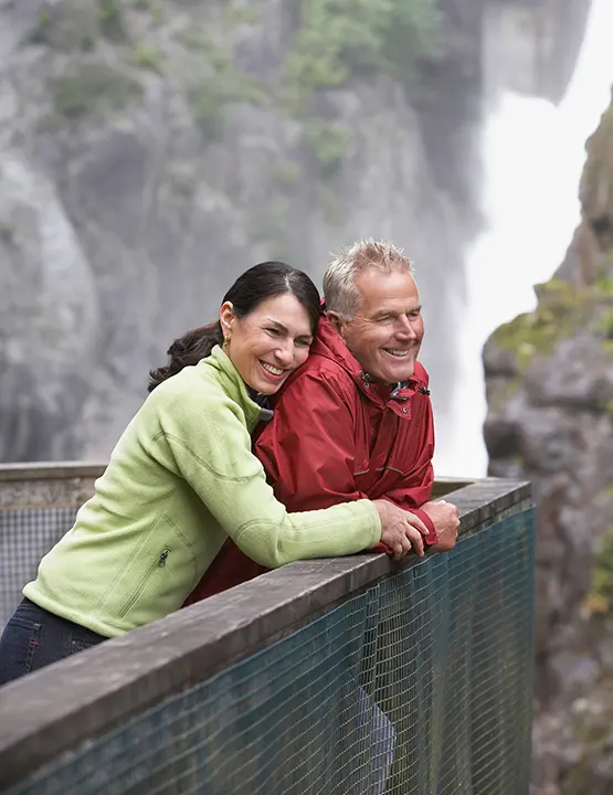 couple hiking