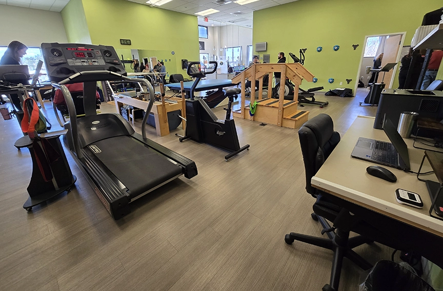 clinic interior showing equipment