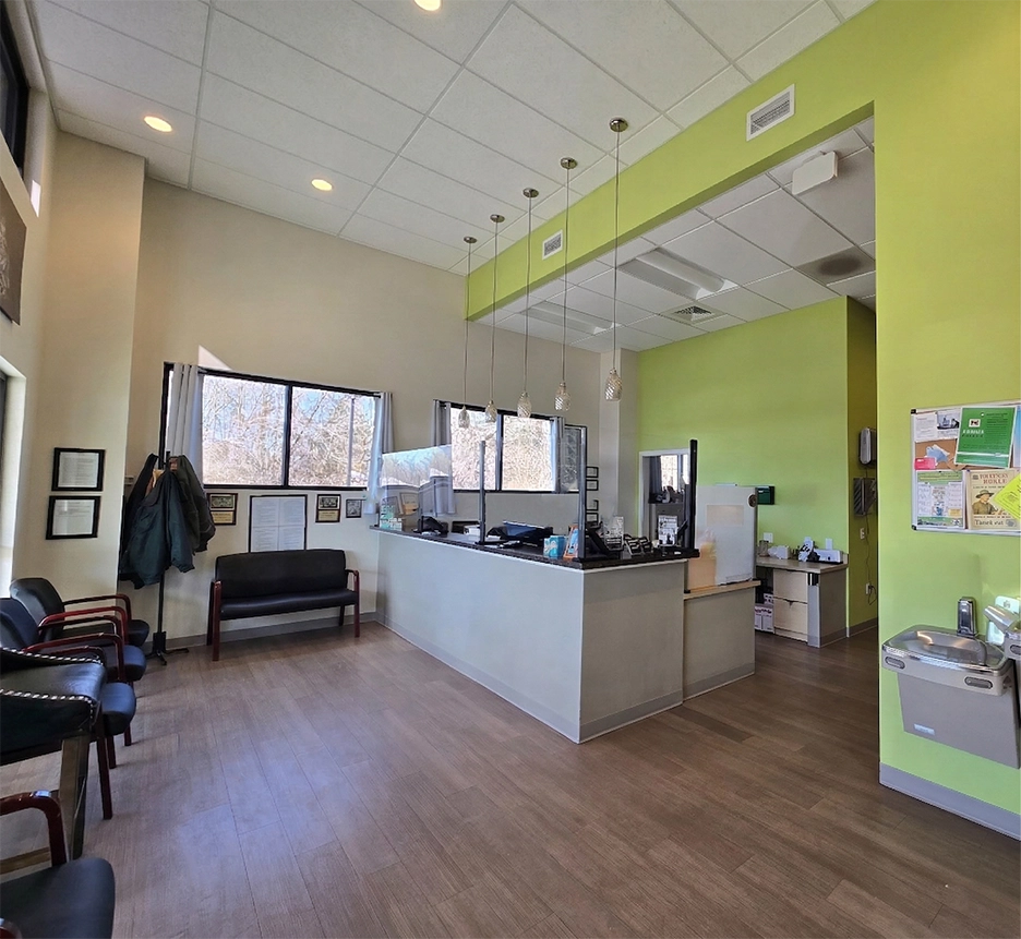 Interior of BodySense PT